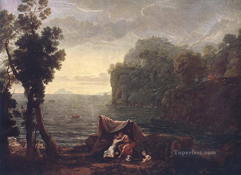 Landscape with Acis and Galathe Claude Lorrain Oil Paintings